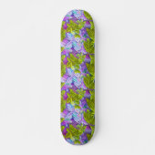 Schönes modernes Leafy-Muster Skateboard (Vorne)