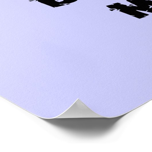 Schönes Monkey Funny Poster Spaß (Ecke)