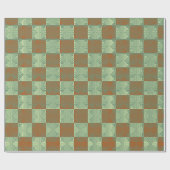 Schönes Monogram Premium Liebe Brautparty Geschenkpapier (Flach)