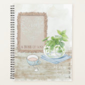 Schönes Monogramm für 2025-Familienname Planer (Vorderseite)