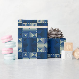 Schönes Monogramm-Geschenk Sparkling Daddy Birthda Geschenkpapier