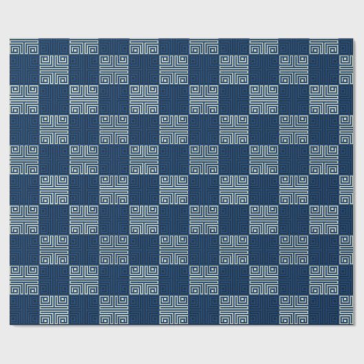 Schönes Monogramm-Geschenk Sparkling Daddy Birthda Geschenkpapier (Flach)