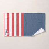 Schönes Monogramm mit niedlicher Anchor-Marine und Badhandtuch Set (Handtuch)