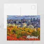 Schönes Montreal, Quebec, Kanada Postkarte (Vorne/Hinten)
