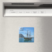 Schönes Morro Bay Magnet! Magnet (In Situ (Geschirrspüler))