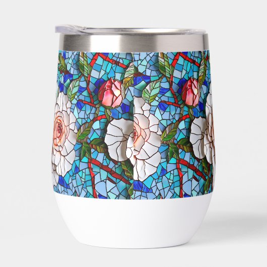 Schönes Mosaik-Blume-Muster (Rechts)