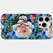 Schönes Mosaik-Blume-Muster Case-Mate iPhone Hülle (Rückseite (Horizontal))