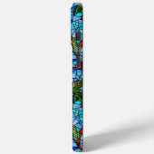 Schönes Mosaik-Blume-Muster Case-Mate iPhone Hülle (Rückseite / Links)