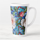 Schönes Mosaik-Blume-Muster Milchtasse (Rechts)