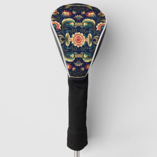 Schönes Mosaik Golf Headcover (Vorderseite)
