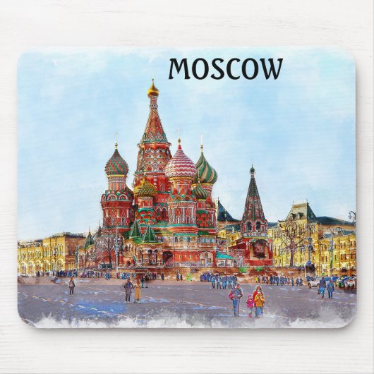Schönes Moskau Mousepad (Vorne)