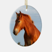 Schönes Mule Horse Keramik Ornament (Rechts)