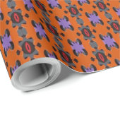 Schönes Multicolor-Verpackungspapier mit minimalem Geschenkpapier (Rolleneckpunkt)