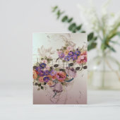 Schönes Musikfeld Postkarte (Stehend Vorderseite)