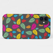 schönes Muster-Blätter Case-Mate iPhone Hülle (Rückseite (Horizontal))