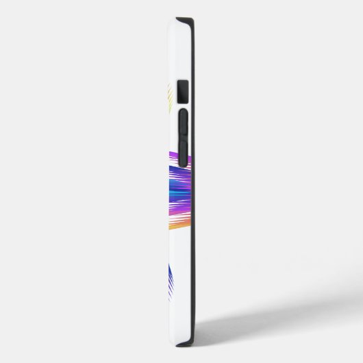 Schönes Muster der Titanfarben - Case-Mate iPhone Hülle (Rückseite / Links)