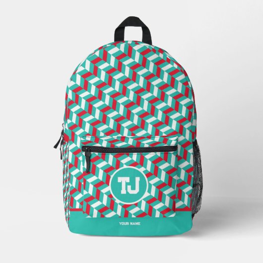 Schönes Muster Fun Basketball Bedruckter Rucksack (Vorderseite)