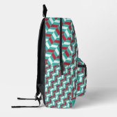 Schönes Muster Fun Basketball Bedruckter Rucksack (Links)