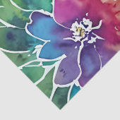 Schönes Muster für die Aquarellfarben-Blume Seidenpapier (Detail)