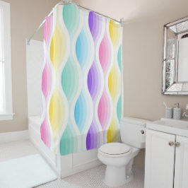 Schönes Muster für Duschvorhang