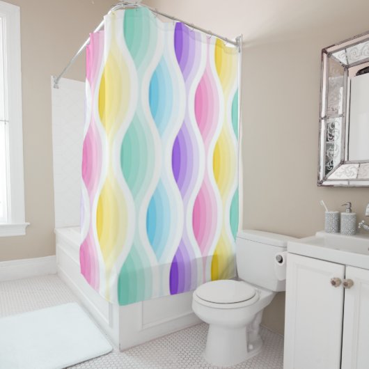 Schönes Muster für Duschvorhang (Beispiel)