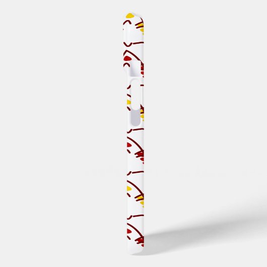 Schönes Muster für glückliche Blasen Case-Mate iPhone Hülle (Rückseite / Links)