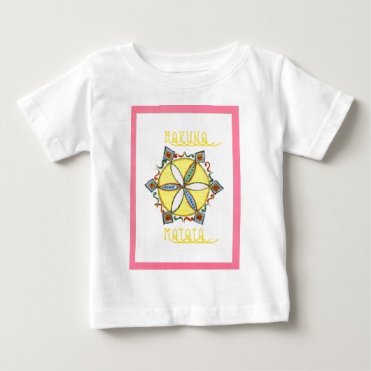 Schönes Muster für Inspiration-Star-Vektor Baby T-shirt (Vorderseite)