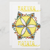 Schönes Muster für Inspiration-Star-Vektor Briefpapier (Vorne/Hinten)