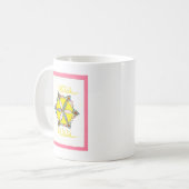 Schönes Muster für Inspiration-Star-Vektor Kaffeetasse (Vorderseite Links)