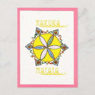 Schönes Muster für Inspiration-Star-Vektor Postkarte