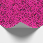 Schönes Muster für Rose Geschenkpapier (Ecke)