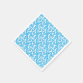 Schönes Muster für Vögel Serviette (Ecke)