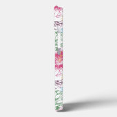 Schönes Muster mit bunten Blume Case-Mate iPhone Hülle (Rückseite / Links)