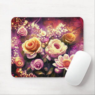 Schönes Muster-Mouse-Pad für die Acryl-Blume Mousepad