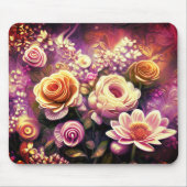 Schönes Muster-Mouse-Pad für die Acryl-Blume Mousepad (Vorne)