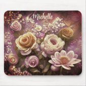 Schönes Muster-Mouse-Pad für die Acryl-Blume Mousepad (Vorne)