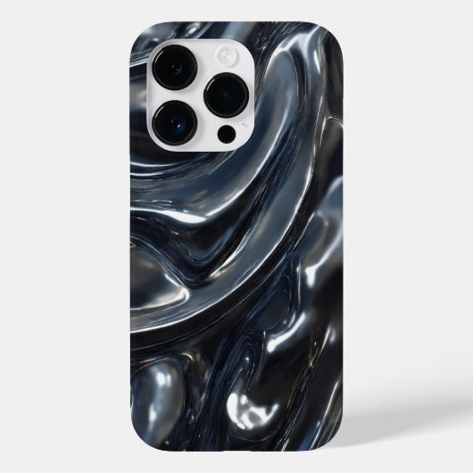 Schönes Muster von Titanfarben Case-Mate iPhone Hülle (Rückseite)