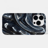Schönes Muster von Titanfarben Case-Mate iPhone Hülle (Rückseite (Horizontal))