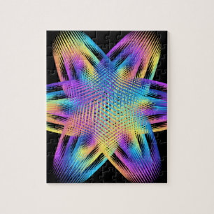 Schönes Muster von Titanfarben - Puzzle