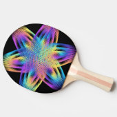 Schönes Muster von Titanfarben - Tischtennis Schläger (Seitenansicht)