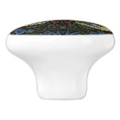 Schönes Muster William Morriss, Kunst nouveau, vin Keramikknauf (Seitenansicht)