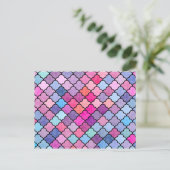 Schönes Muster XI Postkarte (Stehend Vorderseite)