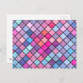 Schönes Muster XI Postkarte (Vorne/Hinten)