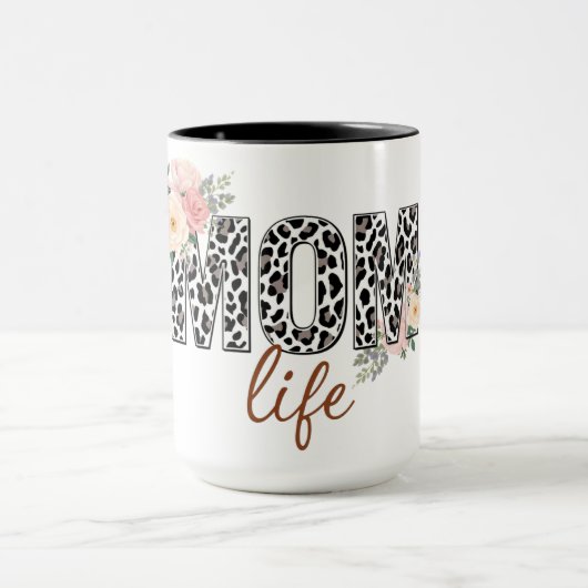 Schönes Mütterleben Floral Tasse (Zentrum)