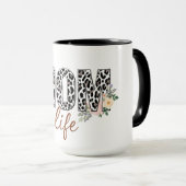 Schönes Mütterleben Floral Tasse (VorderseiteRechts)