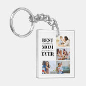 Schönes Muttertagsgeschenk Akryllischer Schlüssela Schlüsselanhänger (Vorderseite links)