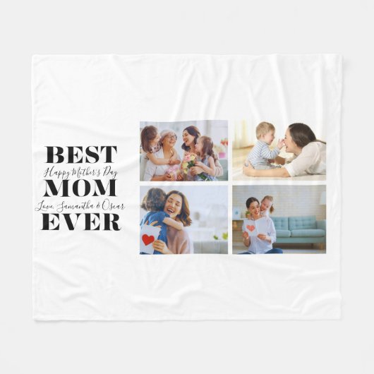Schönes Muttertagsgeschenk Fleece Blanket (Vorderseite (Horizontal))