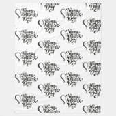 Schönes Muttertagsgeschenk Fleece Blanket (Vorderseite)