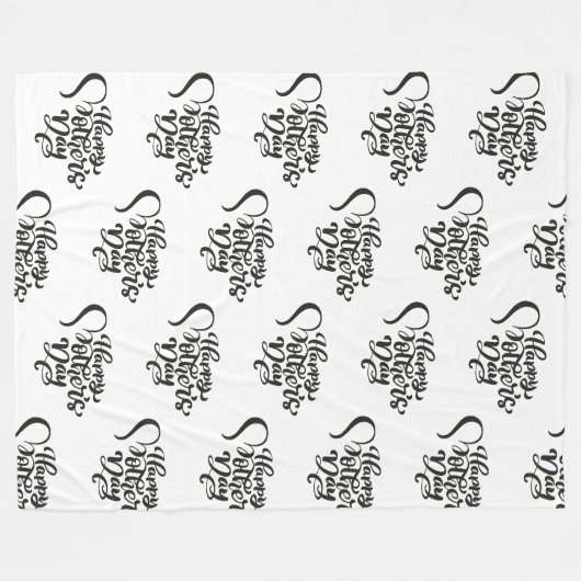 Schönes Muttertagsgeschenk Fleece Blanket (Vorderseite (Horizontal))