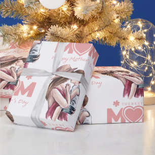 Schönes Muttertagsgeschenk Geschenkpapier